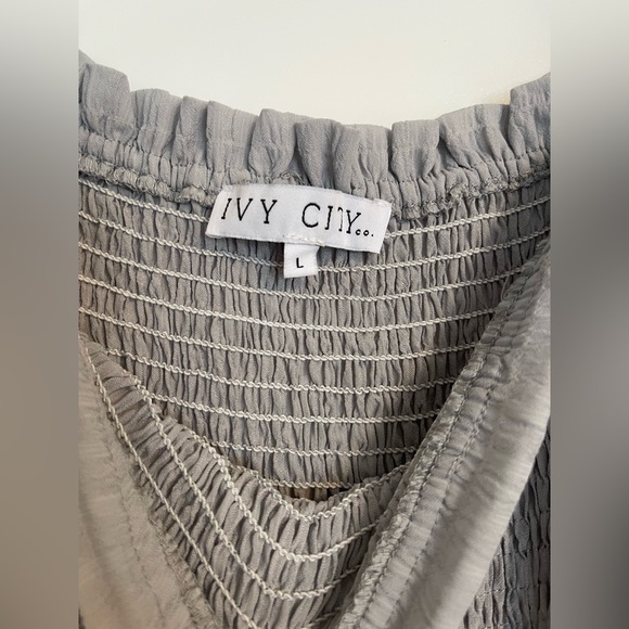 Ivy City Co White Floral Lace Dress - Picture 6 of 7